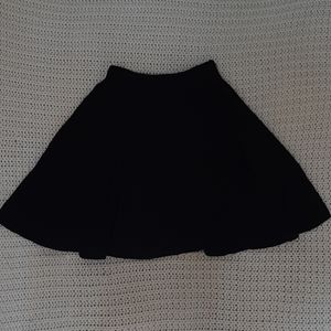 SO black skater skirt